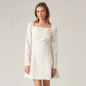 Ever New Serene Square-Neck Mini Dress